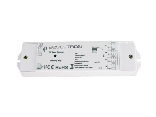 DEVELTRON Led dimmer to rf remote controller 12-24vdc - 4 channel