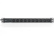 DIGITUS 10-Port - 1U - Aluminum PDU