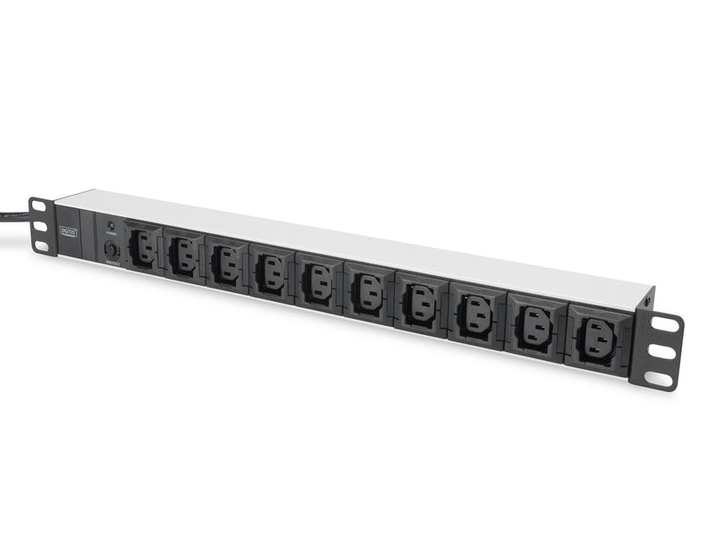 DIGITUS 10-Port - 1U - Aluminum PDU