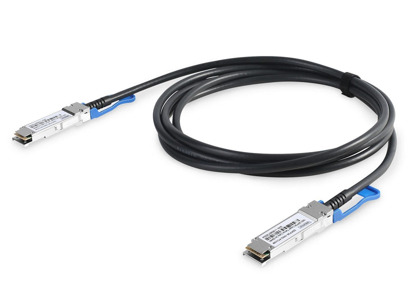 DIGITUS 100G QSFP28 Direct Attach Cable - 1m - Schwarz - 1m