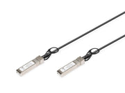 DIGITUS 10G SFP+ DAC Cable - 1m - Schwarz - 1m