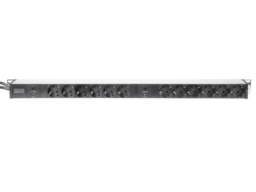 DIGITUS 12-Port - 0U Aluminum PDU