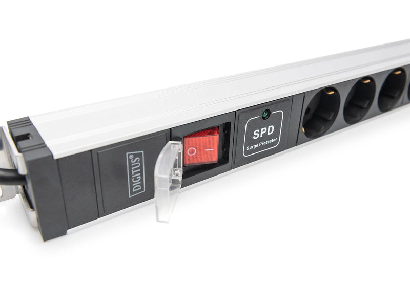 DIGITUS 12-Port - 1U - Aluminum PDU