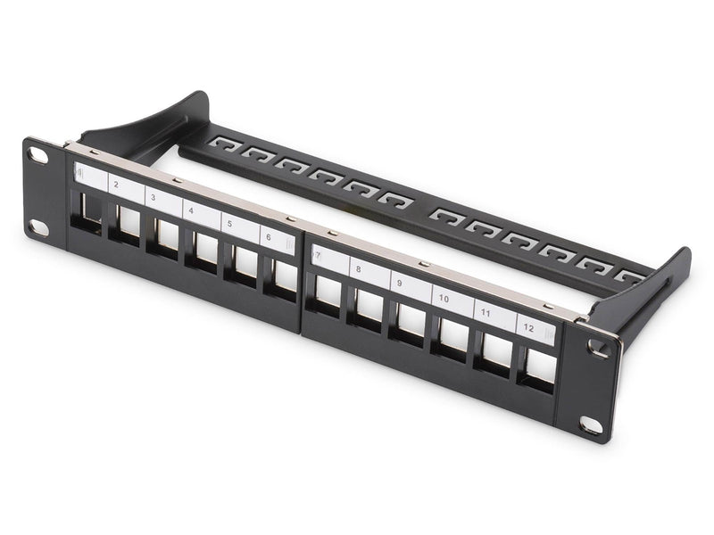 DIGITUS 12-Port Modular Patch Panel