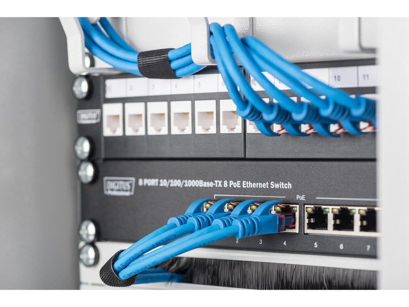 DIGITUS 12-Port Modular Patch Panel