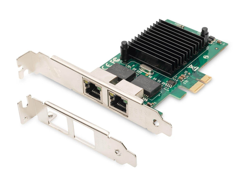 DIGITUS 2-Port Gigabit Ethernet PCI Express Card