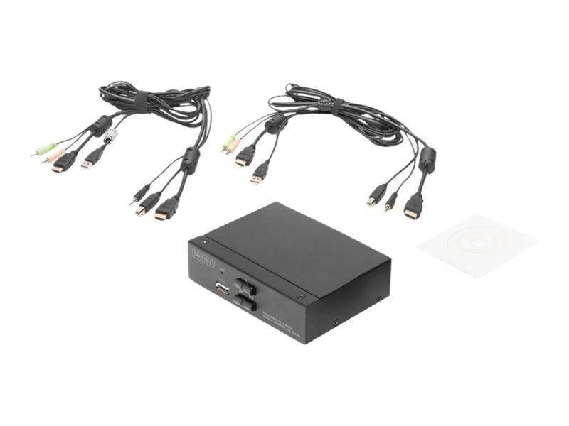 DIGITUS 2 Port HDMI KVM Switch
