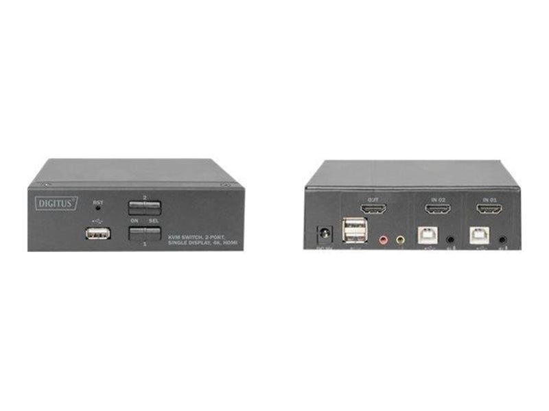 DIGITUS 2 Port HDMI KVM Switch