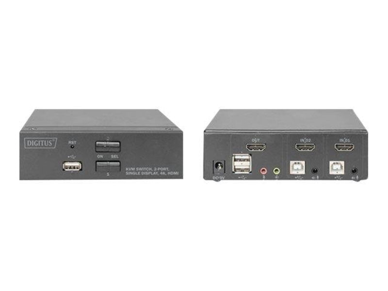 DIGITUS 2 Port HDMI KVM Switch