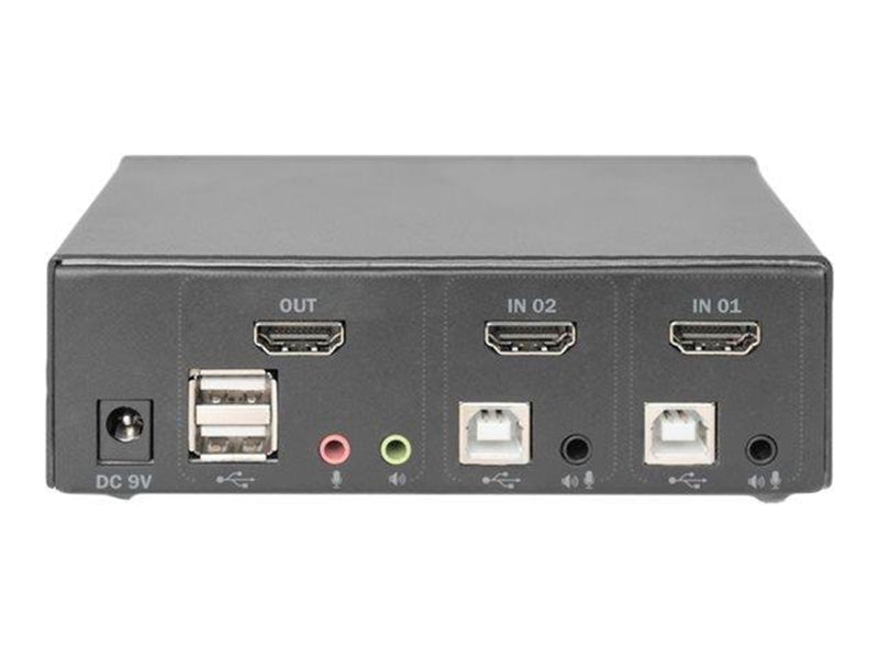 DIGITUS 2 Port HDMI KVM Switch