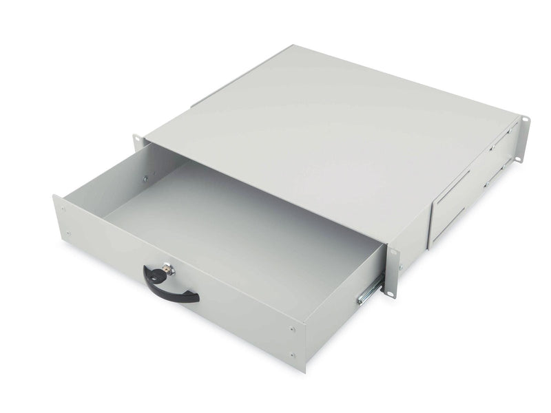 DIGITUS 2U - Keyboard Drawer & Document Storage Cabinet