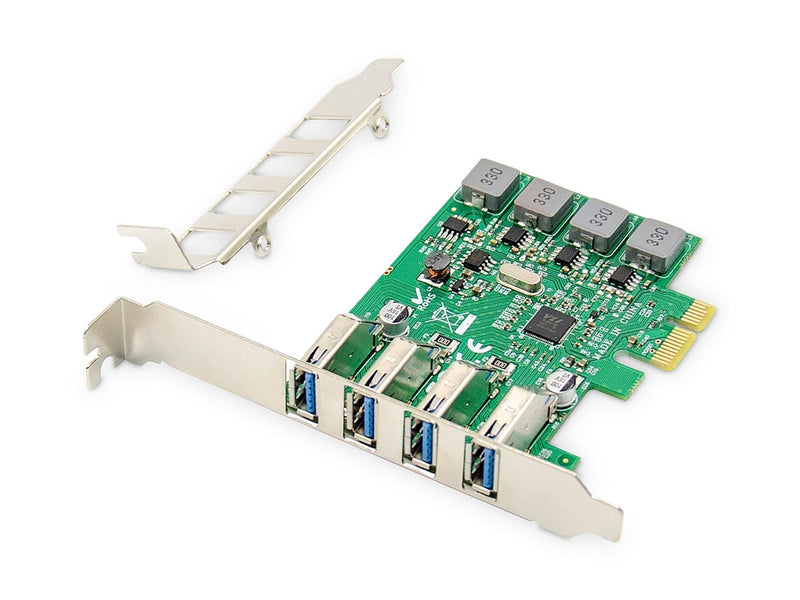 DIGITUS 4-Port USB 3.0 PCI Express Add-On Card