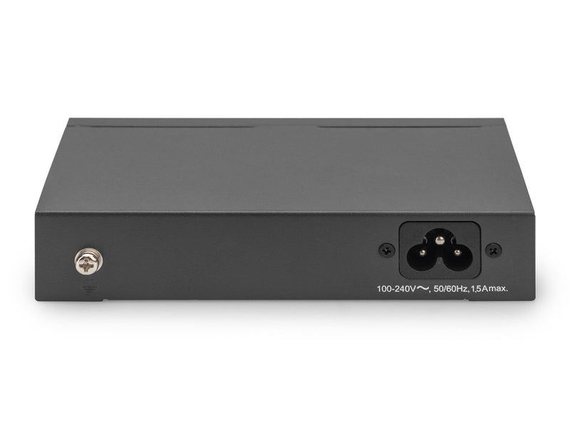 DIGITUS 4+1 Port Ethernet Unmanaged PoE Switch