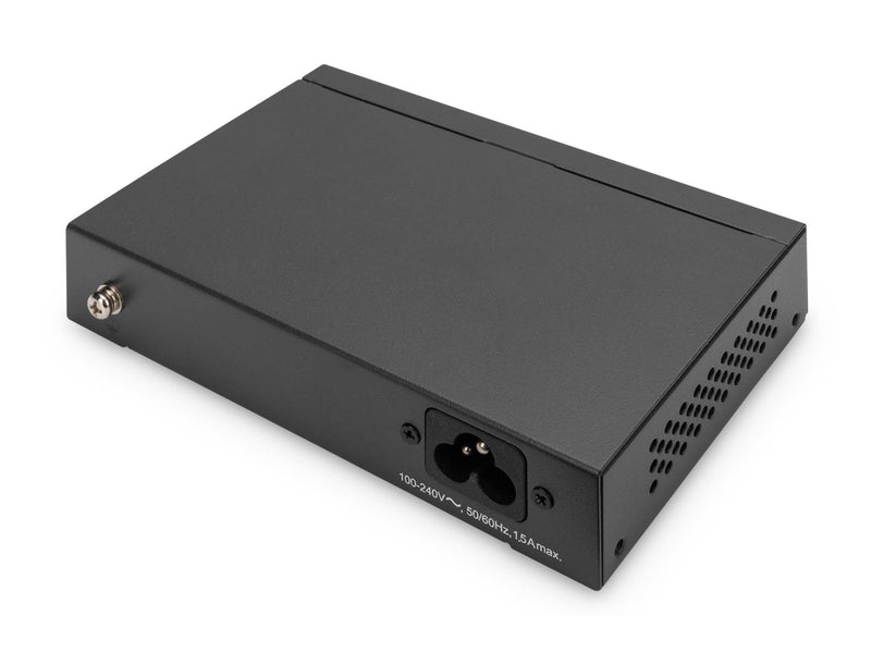 DIGITUS 4+1 Port Ethernet Unmanaged PoE Switch