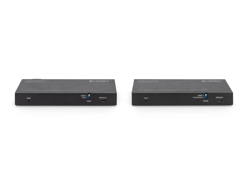 DIGITUS 4K HDBaseT 2.0 HDMI KVM Extender Set - 150 m