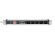 DIGITUS 5-Port - 1U - Aluminum PDU