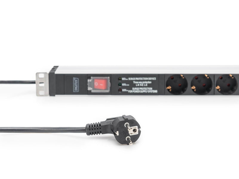 DIGITUS 5-Port - 1U - Aluminum PDU