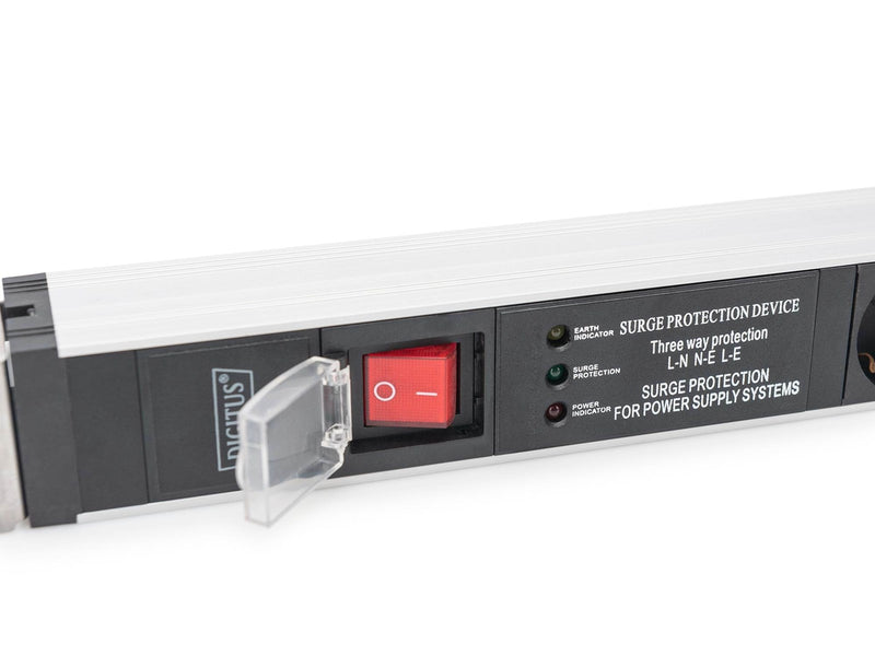 DIGITUS 5-Port - 1U - Aluminum PDU