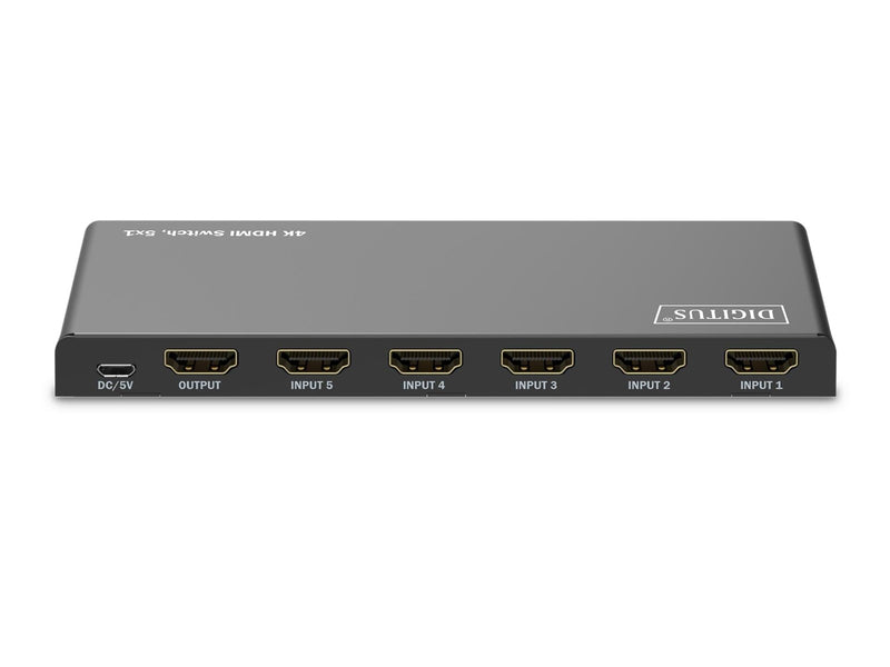 DIGITUS 5x1 4K HDMI Switch