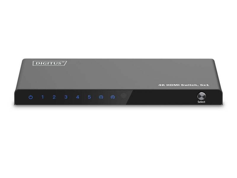 DIGITUS 5x1 4K HDMI Switch