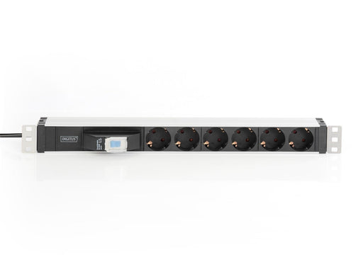 DIGITUS 6-Port - 1U - Aluminum PDU