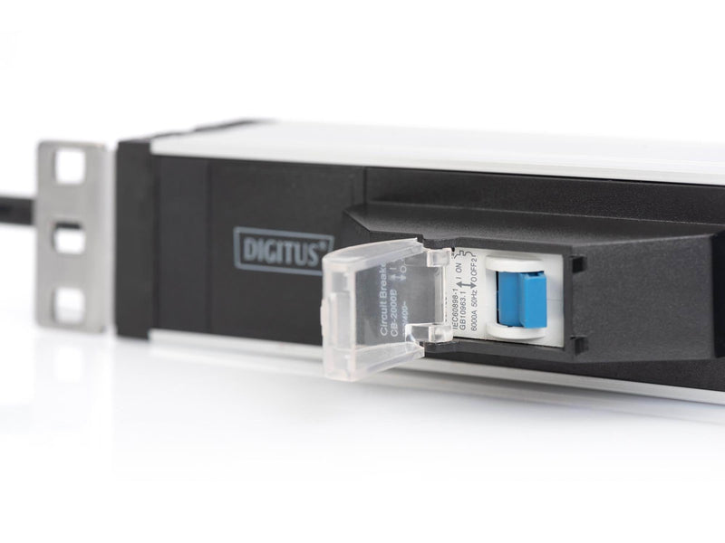 DIGITUS 6-Port - 1U - Aluminum PDU