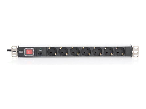 DIGITUS 7-Port - 1U - Aluminum PDU