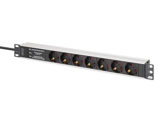 DIGITUS 7-Port - 1U - Aluminum PDU