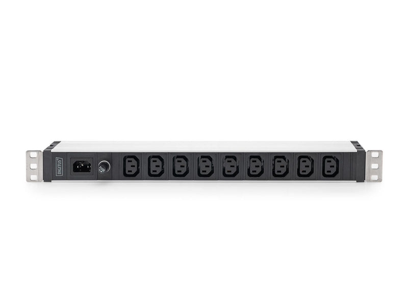DIGITUS 9-Port - 1U - Aluminum PDU