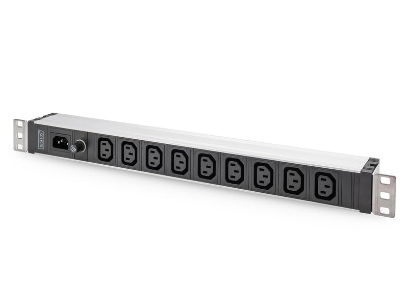 DIGITUS 9-Port - 1U - Aluminum PDU