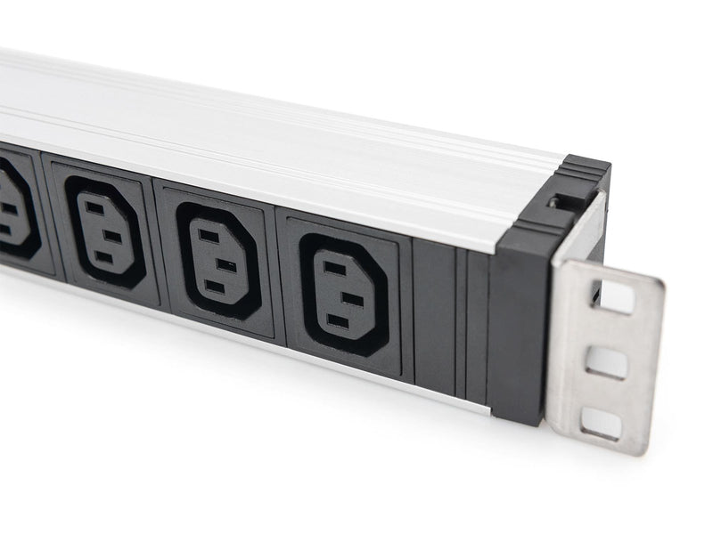 DIGITUS 9-Port - 1U - Aluminum PDU