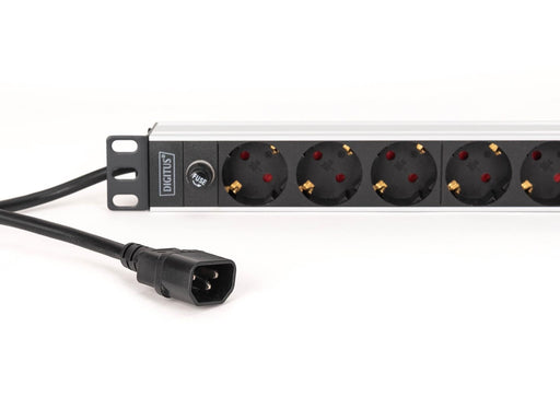 DIGITUS 9-Port - 1U - Aluminum PDU