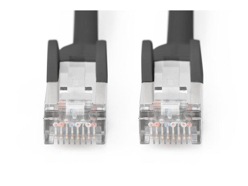 DIGITUS CAT 6 S-FTP Patch Cable - 3m - Schwarz - 3m