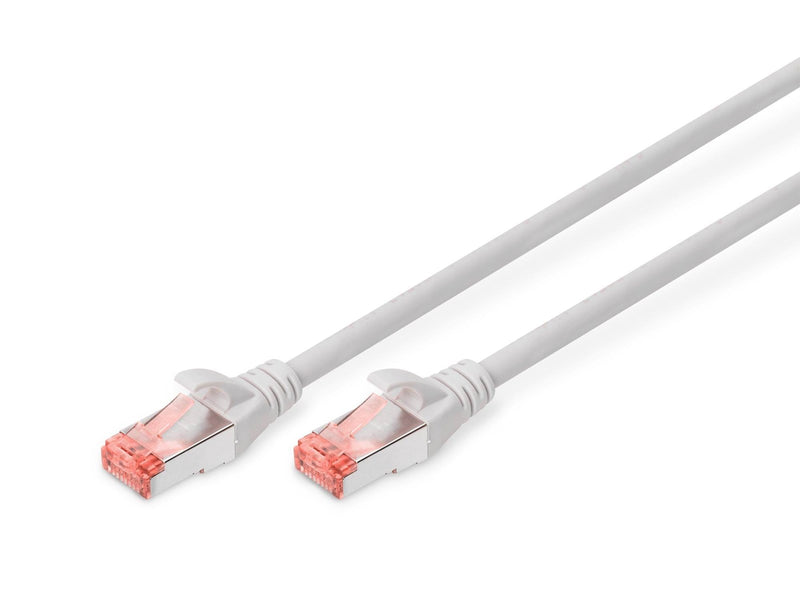 DIGITUS CAT 6 S-FTP Patch Cord - 0.25m - Grau - 0.25m