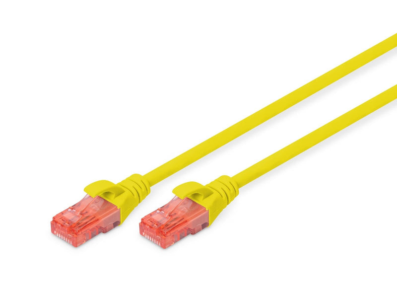 DIGITUS CAT 6 U-UTP Patch Cord - 3m - Gelb - 3m