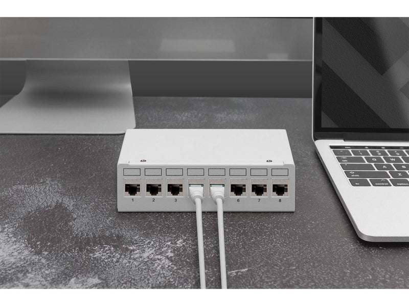 DIGITUS CAT 6A Keystone Module (8-Pack)