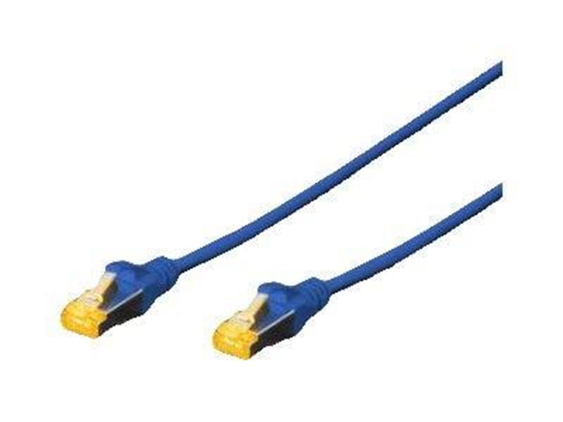 DIGITUS CAT 6A S/FTP Patchk..2m.blau - Blau - 2m