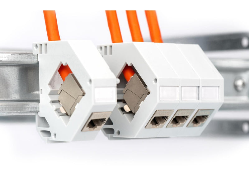 DIGITUS CAT 7 S-FTP Installation Cable - 100m - Orange - 100m