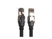 DIGITUS CAT 8.1 S-FTP Patch Cord - 3m - Schwarz - 3m