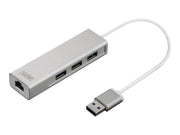 DIGITUS DA-70250-1 - hub - 3 ports USB-Hubs - 3 - Weiß