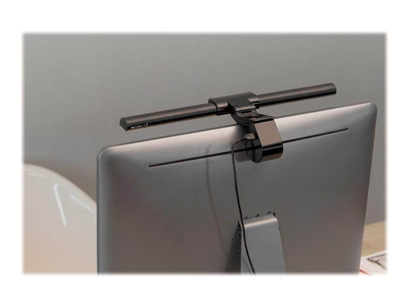 DIGITUS DA-90415 - monitor reading lamp - LED - 5 W - warm to cold white light - 3000-6500 K - black