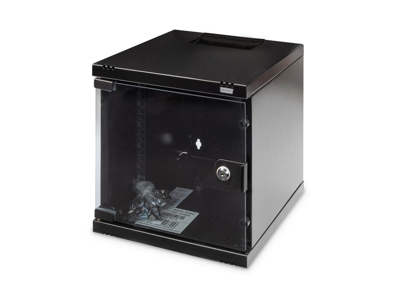 DIGITUS DN-10-06U-B - 6U - Wall Mount Rack Cabinet