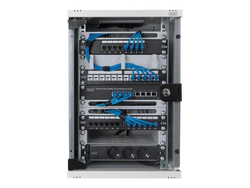 DIGITUS DN-10-09U - 9U - Wall Mount Rack Cabinet