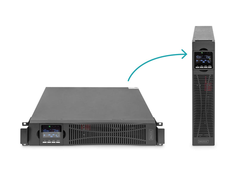 DIGITUS DN-170096 - OnLine - 3000VA/3000W - Double Conversion Online UPS