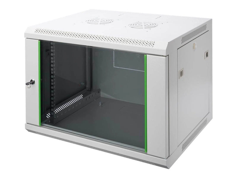DIGITUS DN-19 09-U-EC - 9U - Wall Mounted Rack Cabinet