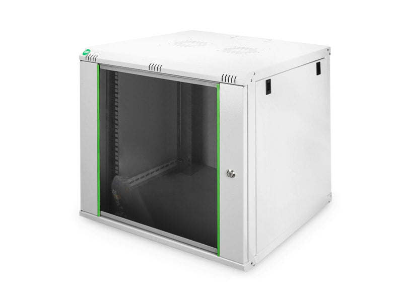 DIGITUS DN-19 09U-6/6-EC 9U Wall Mounting Cabinet 478x600x600mm color Grey (RAL 7035)