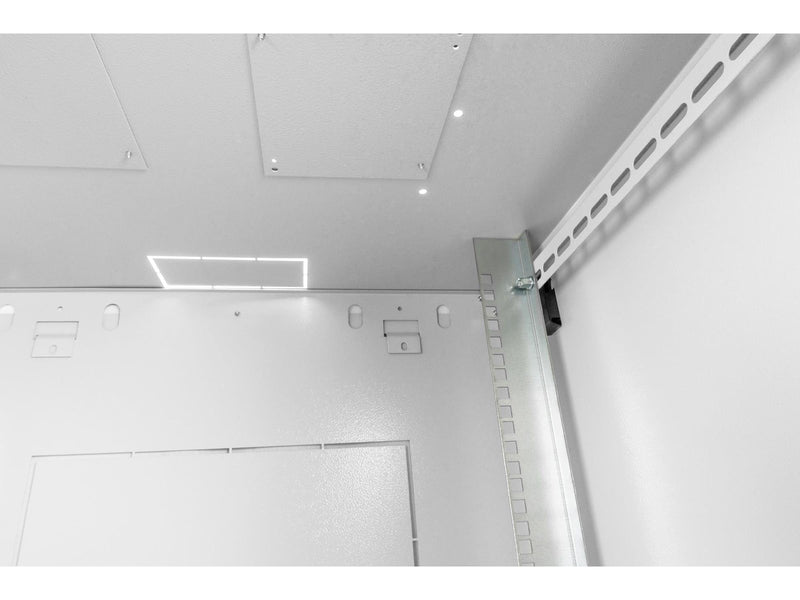 DIGITUS DN-19 09U-6/6-EC 9U Wall Mounting Cabinet 478x600x600mm color Grey (RAL 7035)