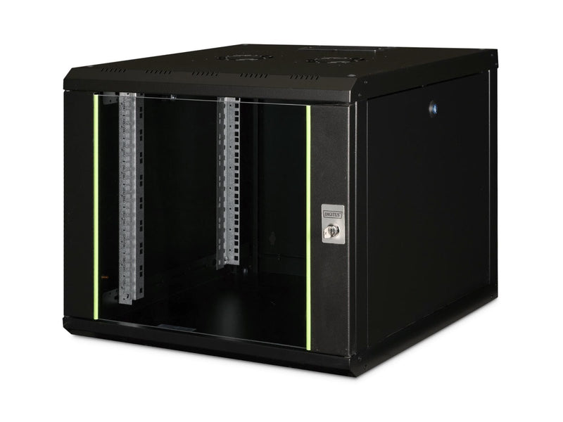 DIGITUS DN-19 09U-6/6-SW - 9U - Wall Mounting Rack Cabinet