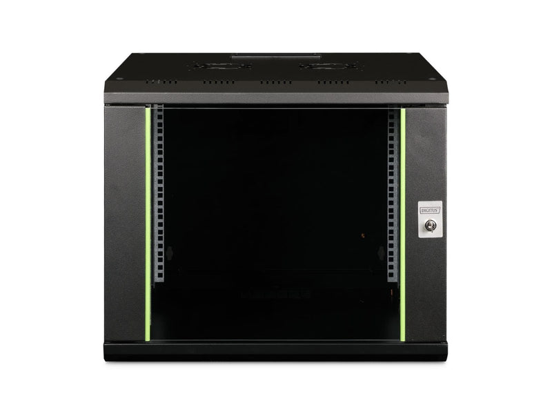 DIGITUS DN-19 09U-6/6-SW - 9U - Wall Mounting Rack Cabinet