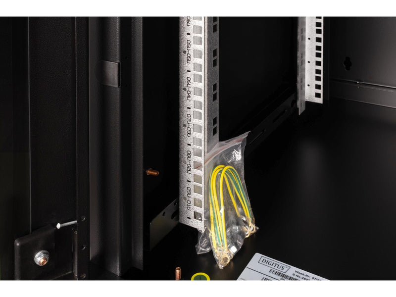DIGITUS DN-19 09U-6/6-SW - 9U - Wall Mounting Rack Cabinet